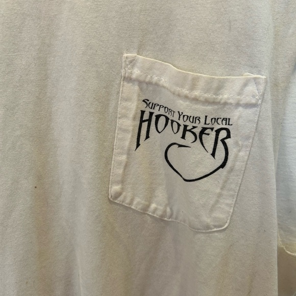 Support your local hooker muscle tee - Picture 3 of 3